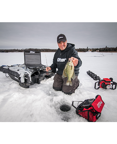 Otter Outdoors  The Otter Sidekick is a universal ice fishing