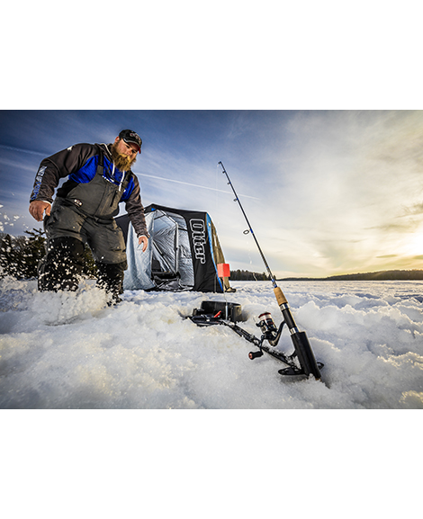Otter XT X-Over Cabin Ice Fishing Shelter Lifestyle