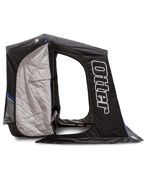 Otter 22 Sq Feet Thermal-Tec Triple Layer Insulated 1,200-Denier XT Pro X-Over Cabin Ice Fishing Shelter