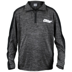 Otter Youth Jr Pro Staff Quarter Zip with White Logo