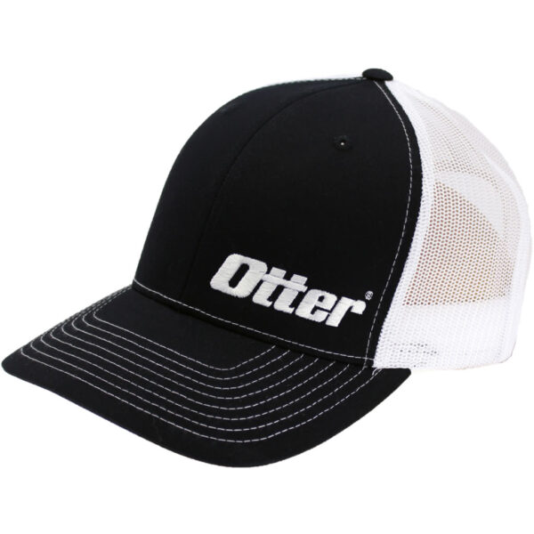 Otter Black & White Hat