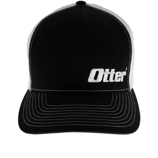 Otter Black & White Hat
