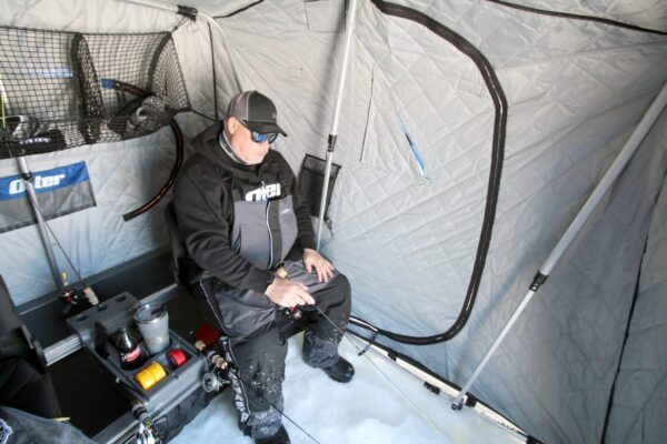 Otter Sidekick Universal Ice Fishing Shelter and Bucket Console