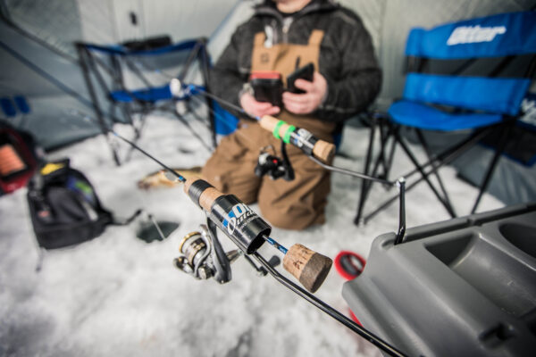 Otter Sidekick Universal Ice Fishing Shelter and Bucket Console