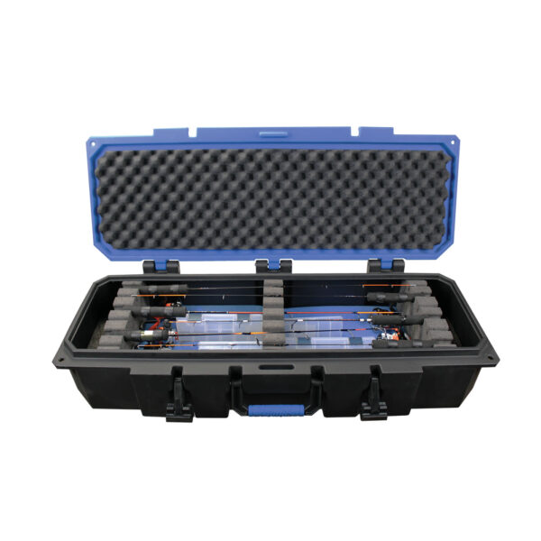 Otter Pro-Tech 40 Deep Rod Case Double Wall Roto-Molded Tackle Storage Box for Fishing