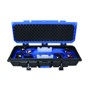 Otter Pro-Tech 40 Rod Case Double Wall Roto-Molded Tackle Storage Box for Fishing