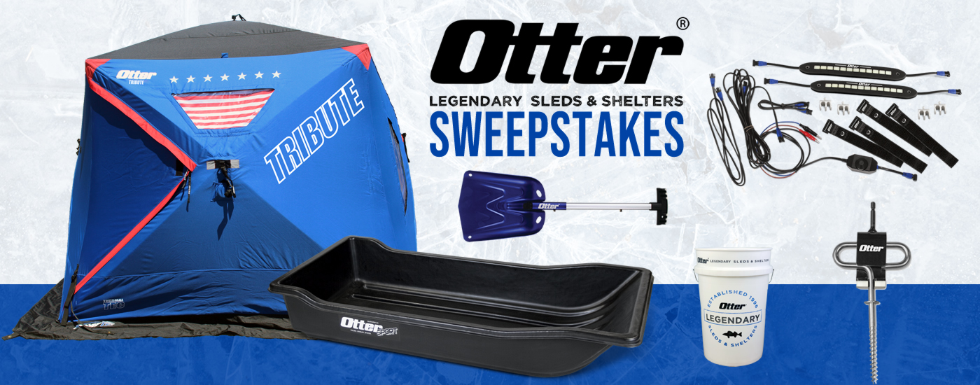 Otter Legendary Sleds Shelters Sweepstake Otter Outdoors Otter Legendary Sleds Shelters Sweepstake Otter Outdoors