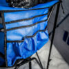 Otter Blue Deluxe Double Decker Table with Cupholders and Side Storage