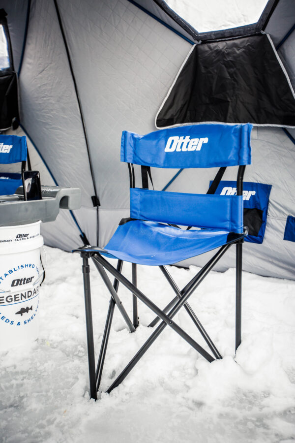 Otter XL Blue Padded Tri-Pod Chair with Carrying Bag