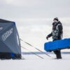 Otter Ice Anchor Replacement Strap for Ice Fishing Hub with Quick Release Buckle and Snap Attachment