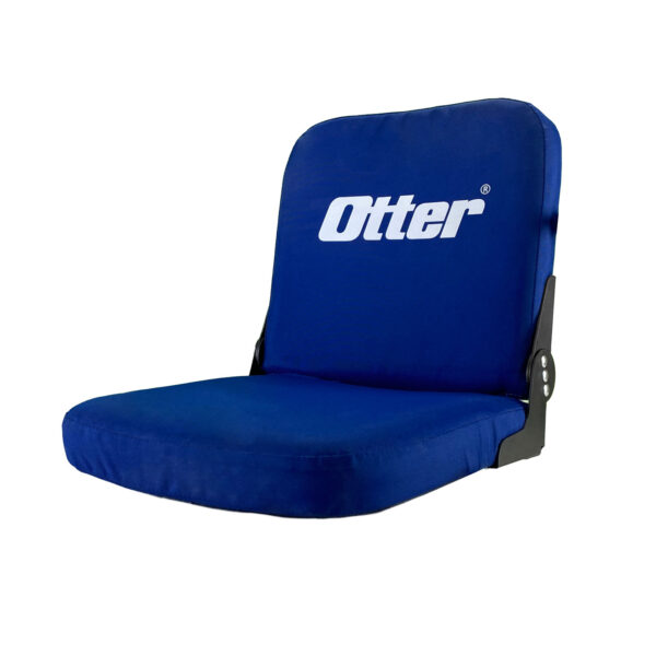 Otter Blue Padded Foldable Pro X-Over and 5-6 Gallon Bucket Jump Seat