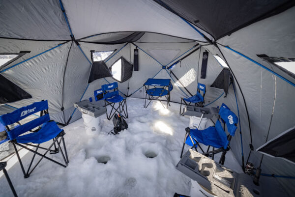 Otter Vortex Pro Monster Lodge Ice Fishing Hub Shelter