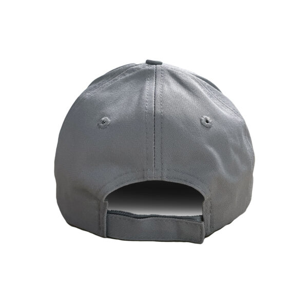 Otter Classic Gray Adjustable Velcro Closure Ballcap