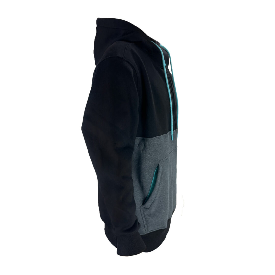 Color Block Half Zip Hoodie - Otter Outdoors