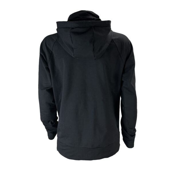 Otter Black Gaiter Pullover Hoodie Sweatshirt with Pocket