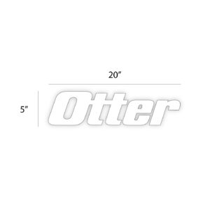 Otter Decal - Large