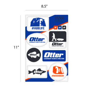 Otter Sticker Sheet