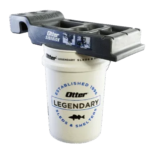 Otter Sidekick Universal Ice Fishing Shelter and Bucket Console
