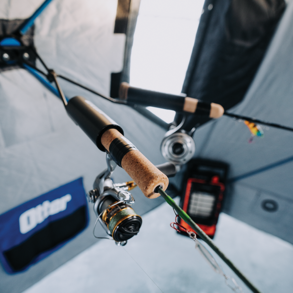 thumbnail image 2 of Dual Angle Fishing Rod Holder – 8" Stem, 1/2" Base, 4-Screw Mount, For Boats 2 of 4