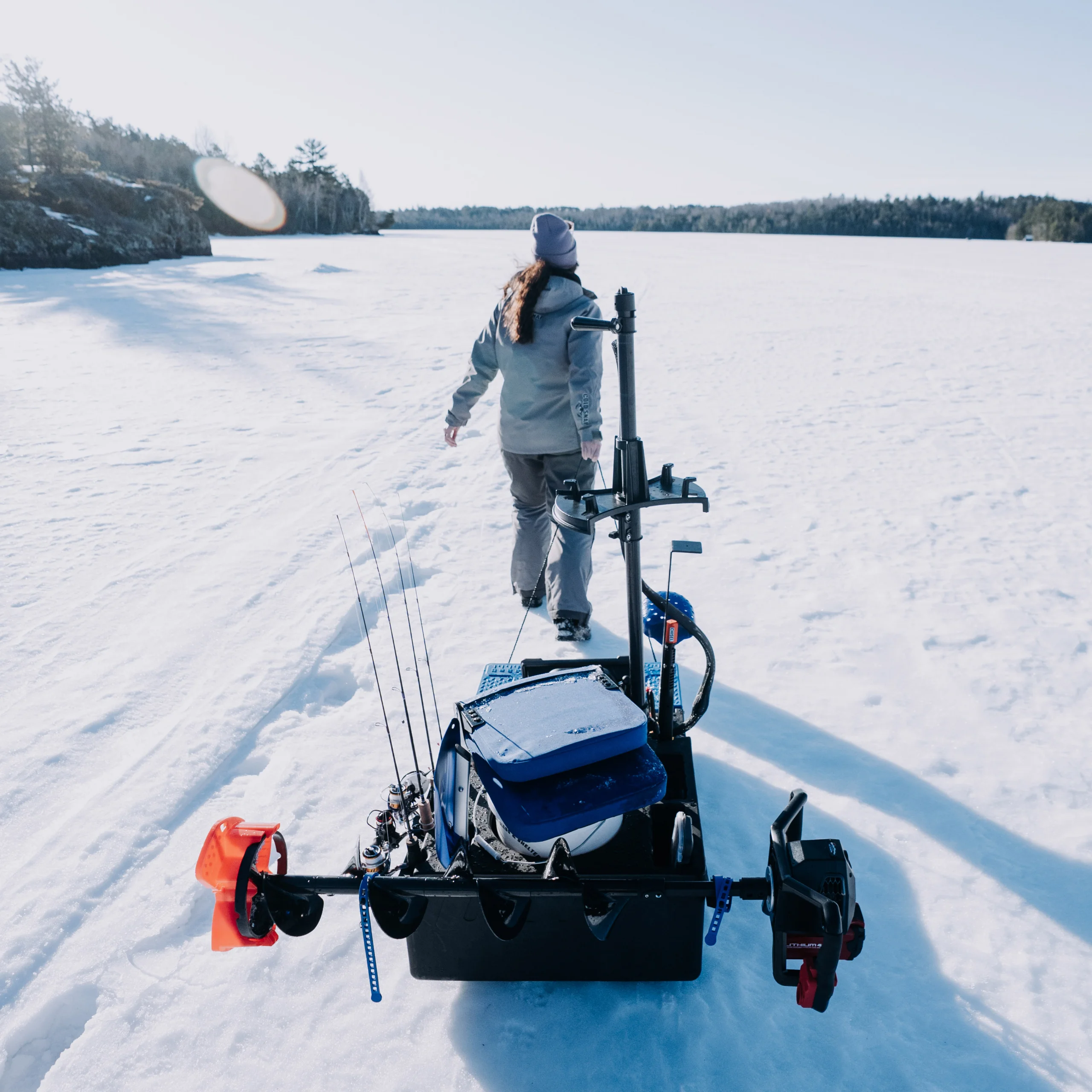 Sonar Sled Auger Rack - Image 5