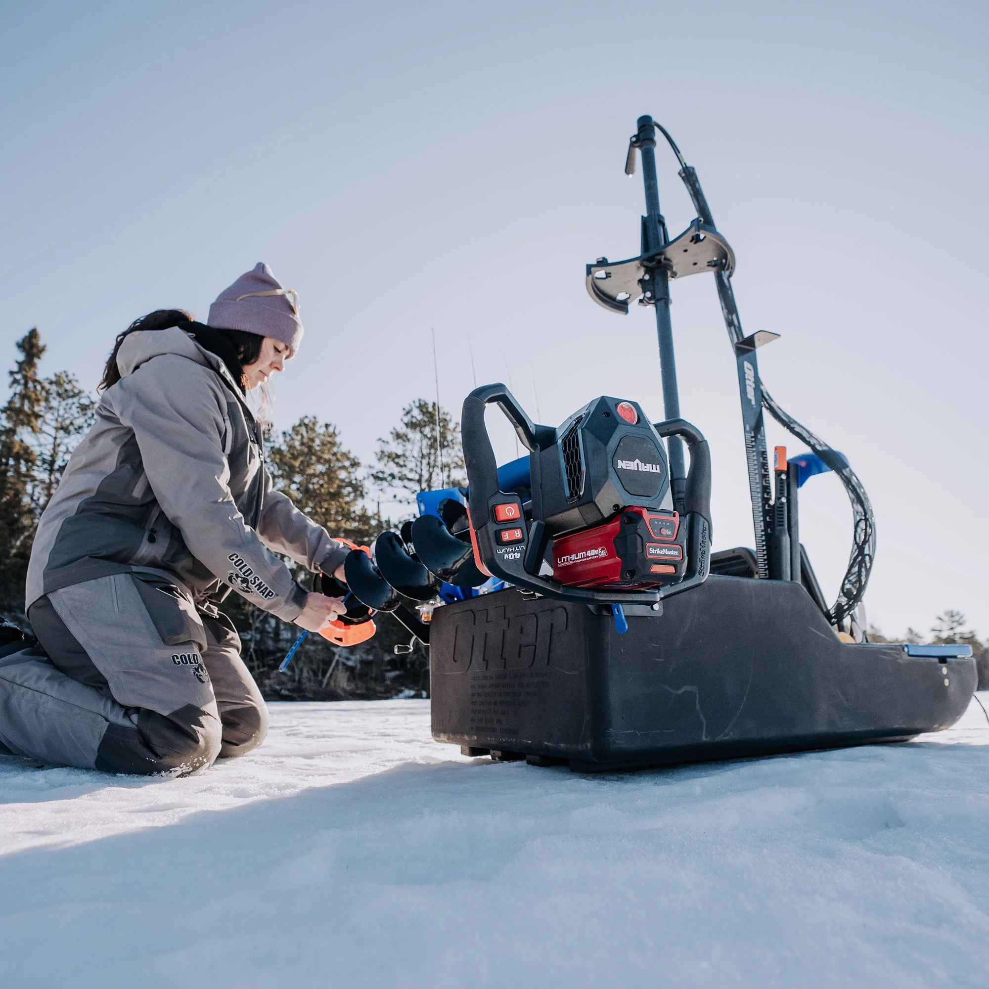 Sonar Sled Auger Rack - Image 6