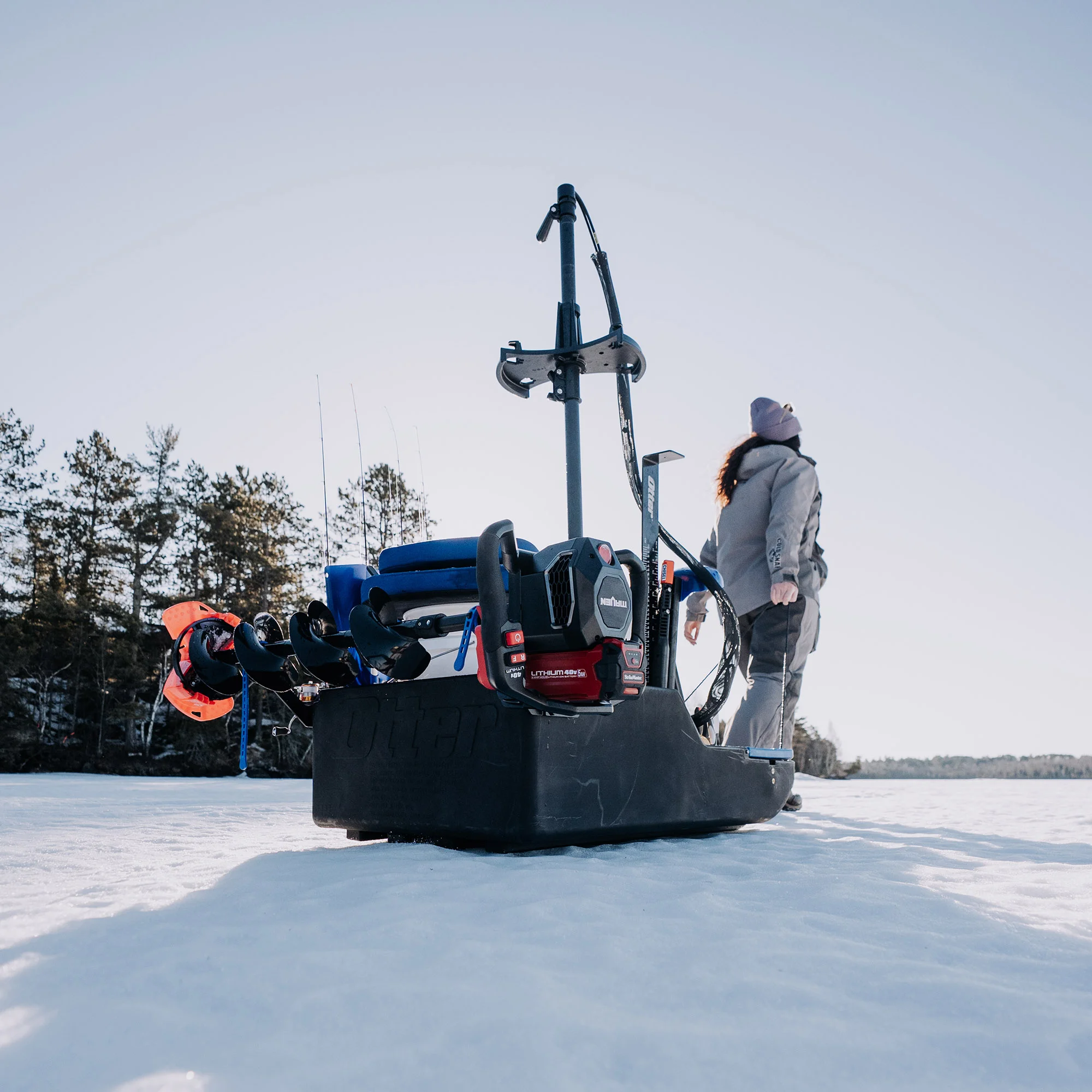 Sonar Sled Auger Rack - Image 7